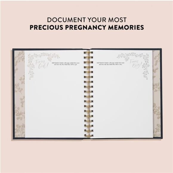 Keepsake Pregnancy Journal and Memory Book for Mom & Baby Story Books & Journal - Picture 2 of 7